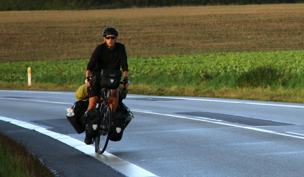 TravelingTice cycling in Denmark